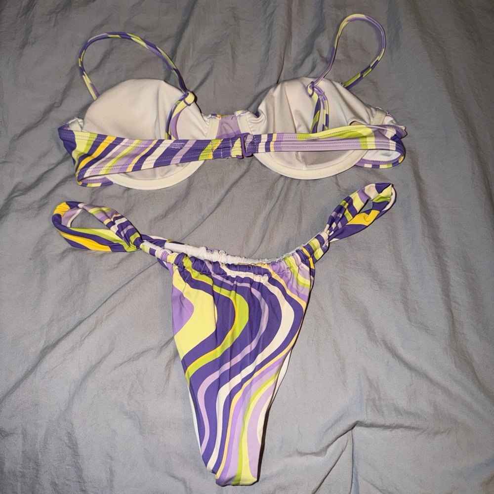 Garage Multi Colored Bikini Set - Picture 4 of 4